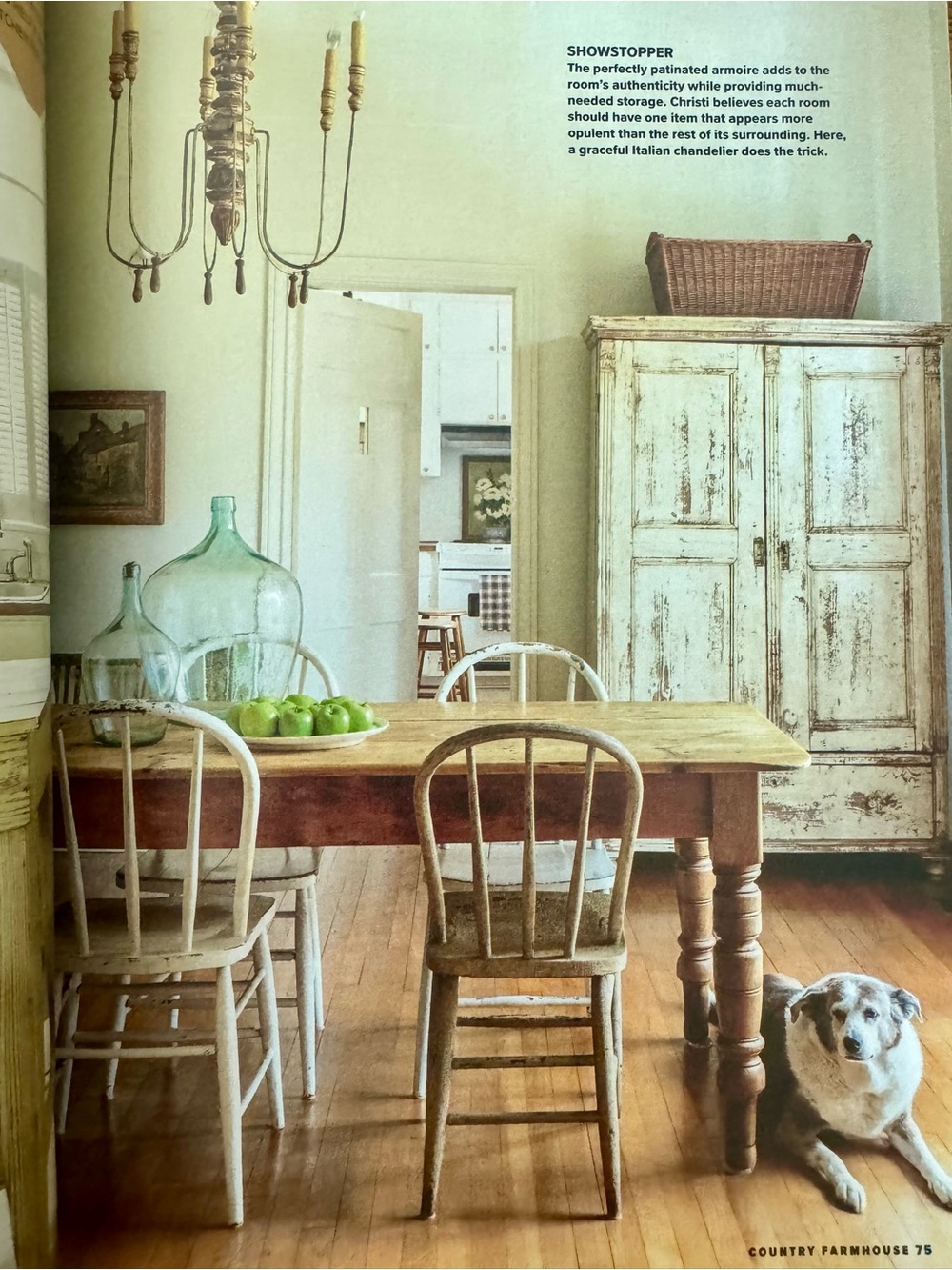 Country Farmhouse Magazine Rustic Home Decor Style Interior Design May 2024 - Picture 11 of 13